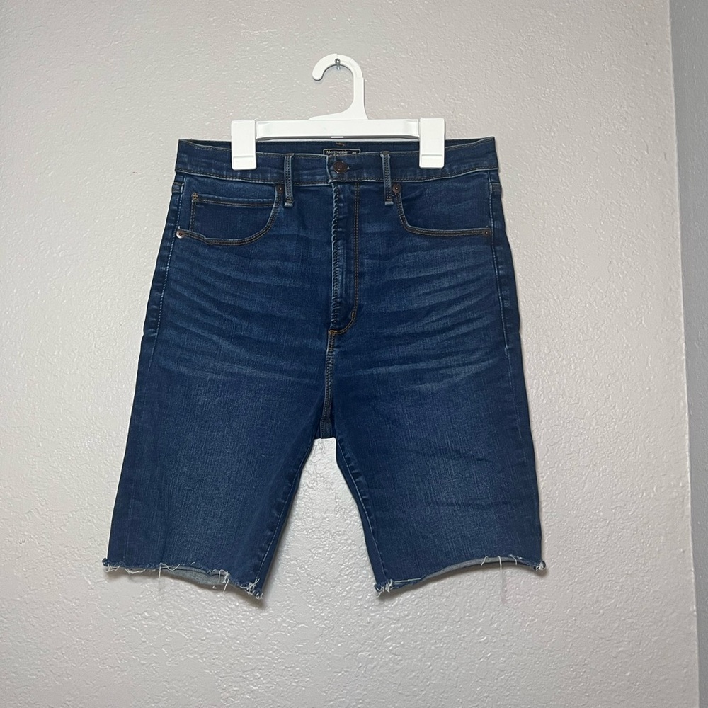 Abercrombie & Fitch Ultra High Rise Super Skinny Bermuda Shorts